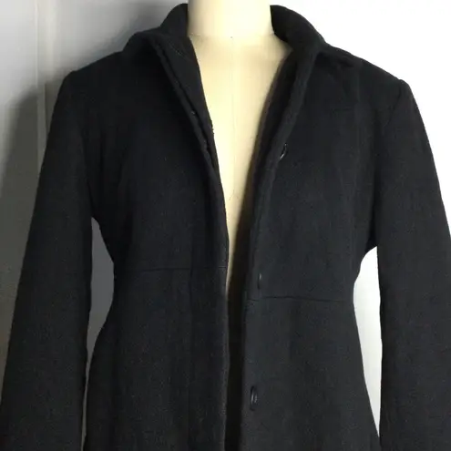 Anne Klein Black Wool Jacket