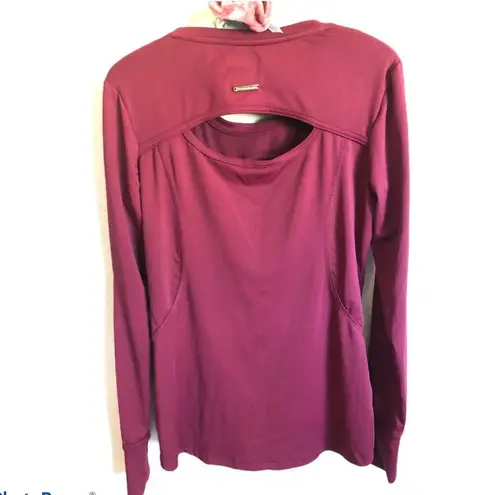 Catherine Malandrino Cranberry Training Pullover Outerwear Top Small