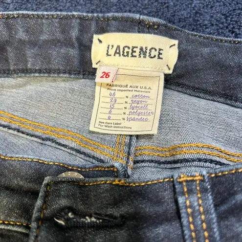 L'Agence Dark Blue Skinny Jeans