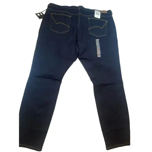 Dickies Woman's Skinny Stretch Blue Jeans Regular Fit Size 20 NWT Dark Wash NEW