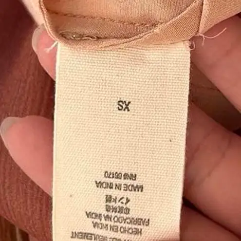 Jen's Pirate Booty Jen’s Pirate Booty Crystalize Boho Crinkle Chiffon Mini Dress Painted Desert XS - Image 8