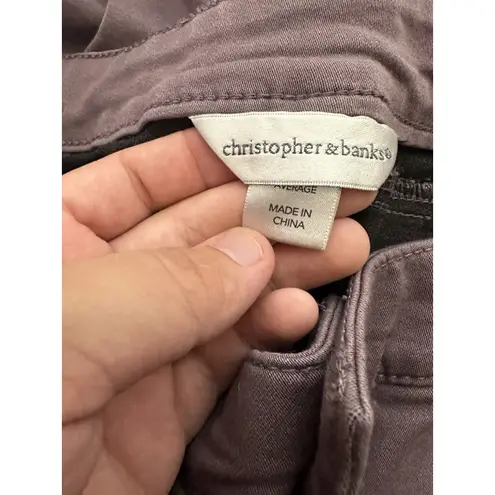 Christopher & Banks Christopher Banks Classic Fit Jeans Womens Size 12 Light Purple