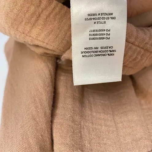 Wilfred  Free Aritzia Oversized Cotton Gauze Button Up - Image 6