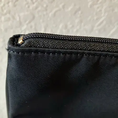 Kate Spade : Black Nylon Zip Top Pouch