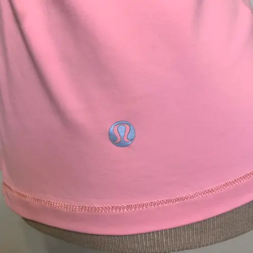 Lululemon Stuff Your Bra Tank II Light Pink Size 6