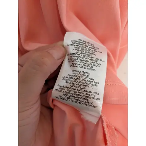 Columbia  Golf Polo Shirt Womens Pink/ Gray Activewear Stretch Size Large RARE❤️