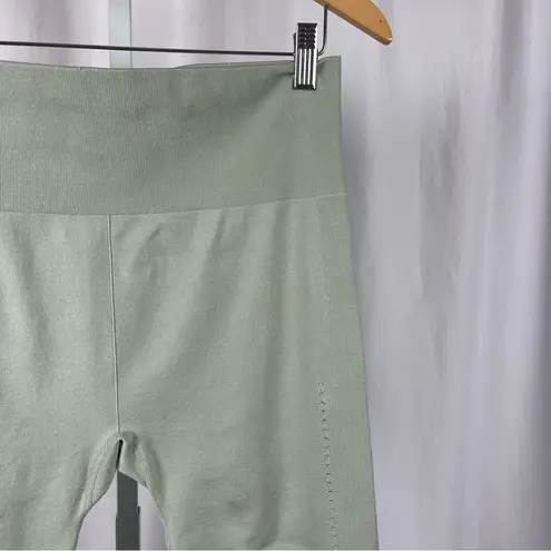 JoyLab XL Extra Large Olive Green Mesh High Waist Leggings Yoga Running Gym