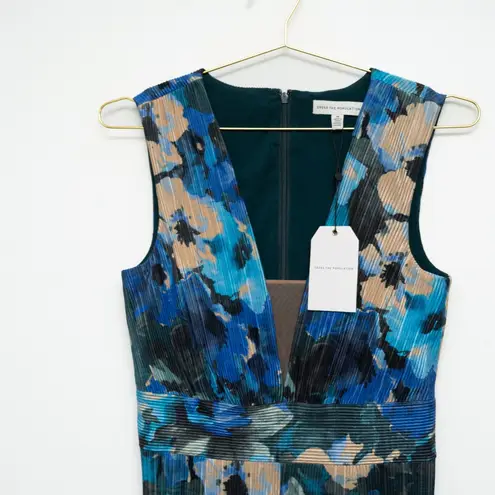 Dress the Population - Hunter Floral Pleated Jumpsuit