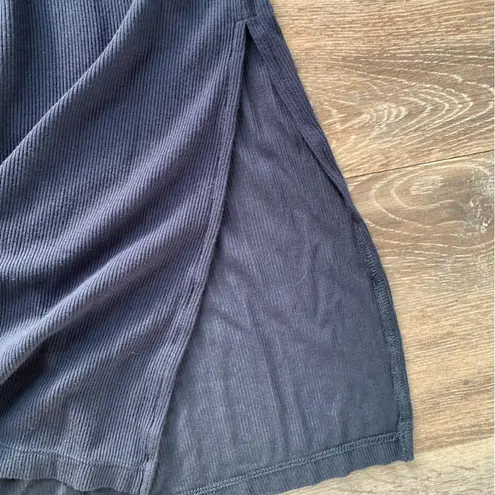 Barefoot Dreams Malibu Navy Blue Maxi Dress L