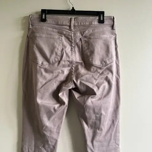 NYDJ Women's Size 10 Ami Skinny Legging Jean in Taupe Beige Denim Ankle …