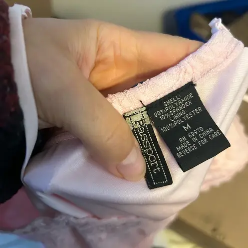 Passport Y2K Baby Pink Lace Balletcore Camisole Top Size M