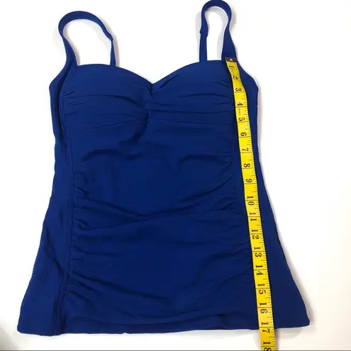 Sea Level Twist Front Multifit Tankini Top Size 6