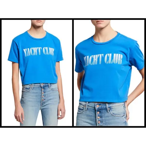 💕MOTHER💕 The Short Sleeve Slouch Tee Yacht Club Small S NWT