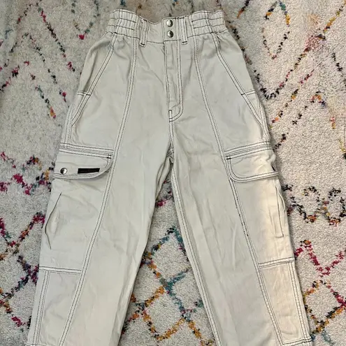 BDG Urban Outfitters  Blaine High Waisted Skate Jean - Ivory