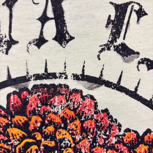 Modelo Viva La Tradición Calavera beige T-shirt size 2X