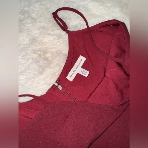 Dress the Population NWOT Veronique Tie Back Cami Sleeveless Sheath Dress sz M