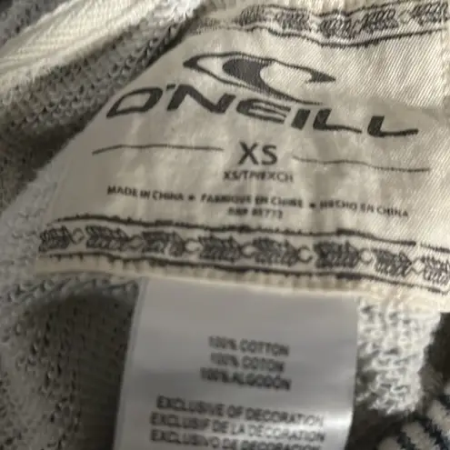 O'Neill O’Neill Blue Striped Soft Hoodie - XS