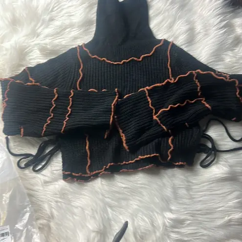 Beach Bunny Sweater crotchet Ellis crop sweater NWT ✨