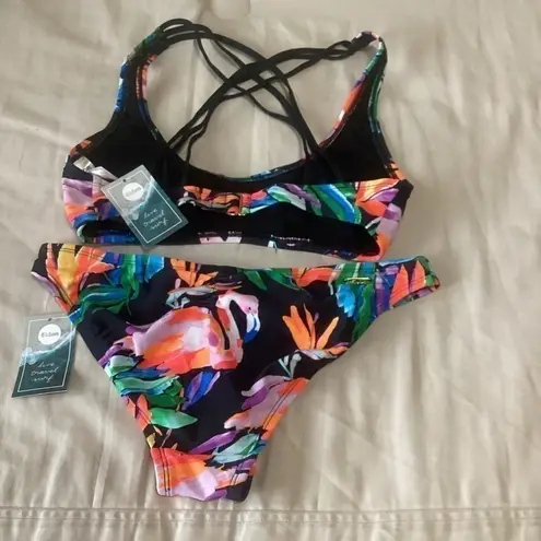 Eidon Surf bikini small top xsmall bottoms Vice Size undefined