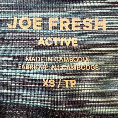 Joe Fresh Active Womens Leggings Blue Skinny Athletic Yoga Running Casual XS