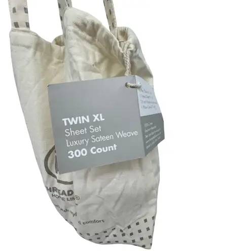 Threadmill Home Linen 100% Cotton Reusable Tote Bag Eco