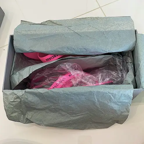 Balenciaga Logo Flip Flops