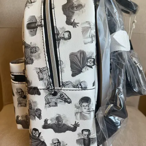 Lounge Fly Universal Monsters Icons Mini Backpack Frankenstein/Bride, Dracula NWT
