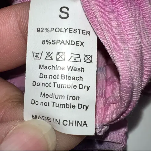 None Tik Tok Famous High Waisted Waffle Knit Leggings w/Scrunched Bottom-Tie-Dyed-S