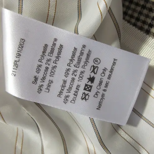 Veronica Beard Faithon Dickey Blazer in Camel Multi Crochet Trim Jacket 0