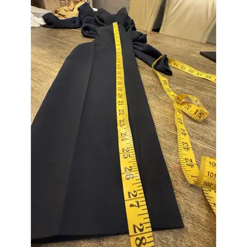 Reiss Ania Jumpsuit size 8 navy long sleeve Blousen Double Layer Top