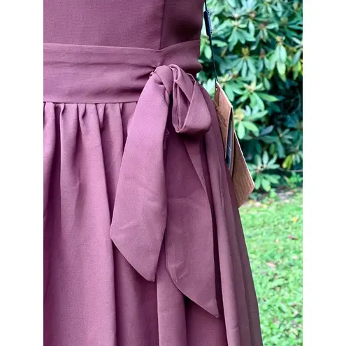 Light In The Box NWT size 6 Chocolate Brown Rockabilly Retro A Line Dress - Image 3