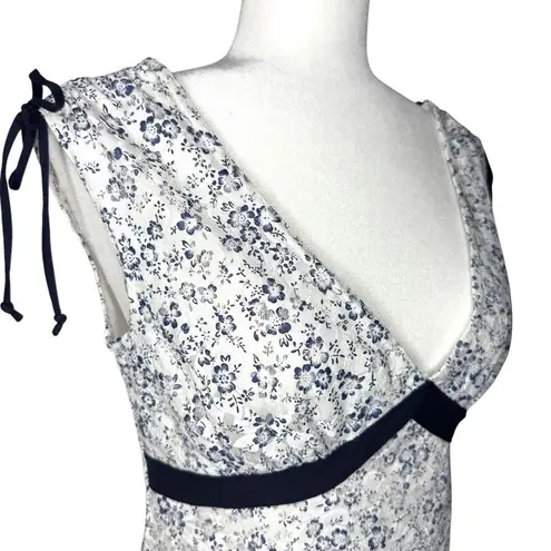 Paper Dolls Y2K Vintage Paper Doll Tank Top L Babydoll Cottagecore Lace Floral Made In USA