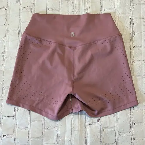 Buffbunny Laser Cut High Waisted Bike Short Size Medium