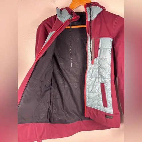 Pearl Izumi Women's XS Versal Quilted Hoodie Cycling Jacket Primaloft Colorful