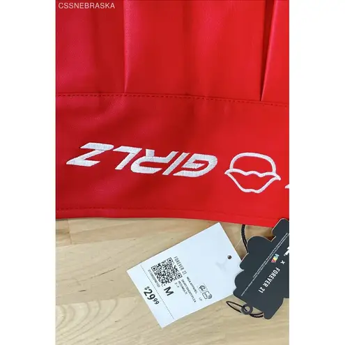 Bratz Forever 21 Red Women's Short Pleated Skirt