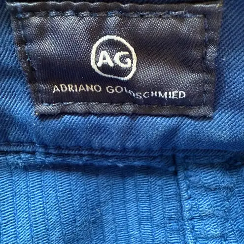 AG Jeans Tomas Corduroy Trouser Blue Size 26 NWT