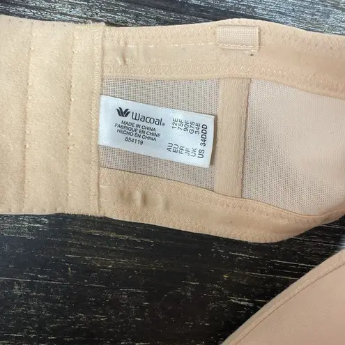 Wacoal Nude Red Carpet Strapless Underwire 854119 Bra 34DDD