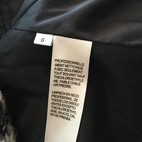 Doncaster Mixed Media Nubby Tweed Zip Jacket Small EUC