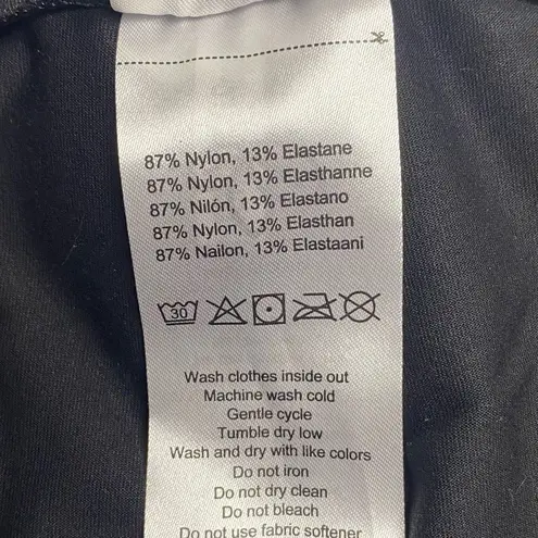 YOGIPACE Skinny Dress Yoga Work & Workout Pants, Size Large P Black Inseam 28”