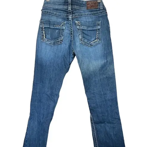 BKE denim Sabrina bootcut dark wash jeans