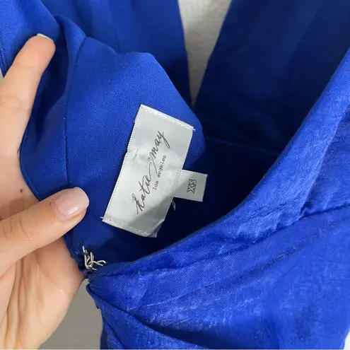 Katie May Sway Zeee Dress in Sapphire Blue Midi Extra Small