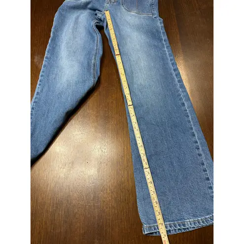 Rock & Roll Cowgirl High Rise Flare Jeans Women 25 Western Y2K Feminine Fringe