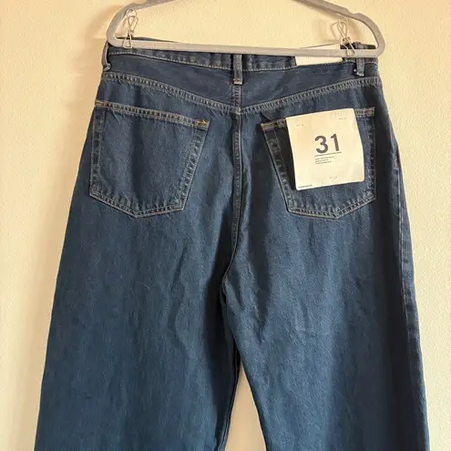 RE/DONE NWT Tailored Ultra High Rise Barrel Jeans Size 31 Color: Bespoke