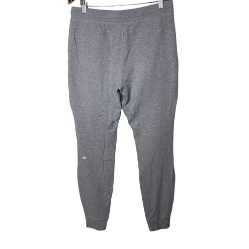 Alo Yoga  Moto Sweatpants in light grey sz L