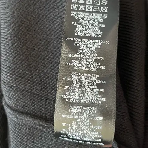 City Chic Sweater Black Criss Cross Long Sleeves Knit Sz 22 (XL) NWT