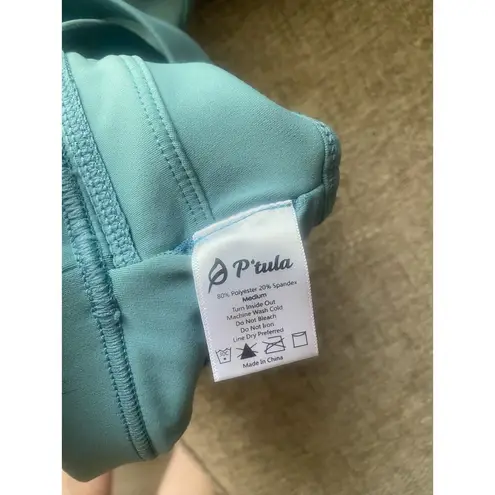 p'tula NWOT  Alexa Sports Bra Marina Blue Size Medium