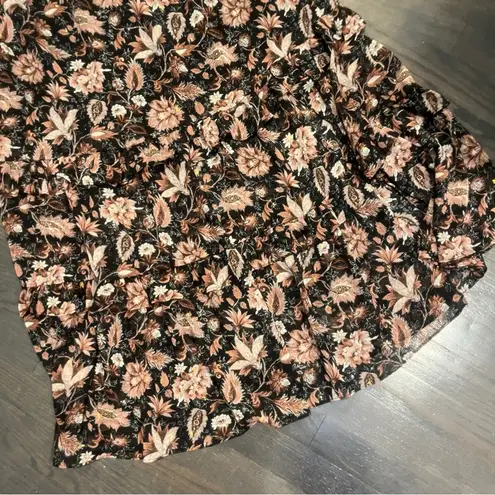Madewell  Set NWT: Tiered MIDI Skirt and Lucie Smoked Top in Floral  Size S thumbnail 8