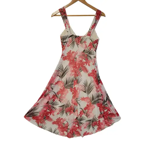 Speechless Y2K Baby Doll High Low Midi Dress Tropical Floral‎ 90s Summer Vacation Size S thumbnail 2