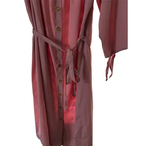 Speed Control New York 3X Blush Off Shoulder Tie Waist Dress