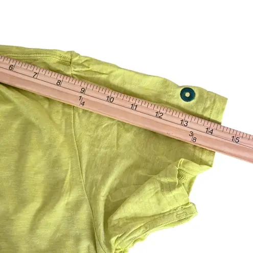 Allbirds Relaxed Fit Tee Women Size L Green Casual Minimalist Short Sleeve Top